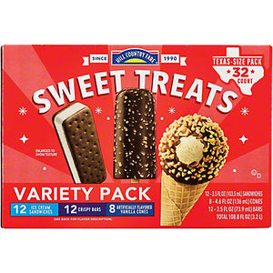 Variety Ice Cream Pack 32ct