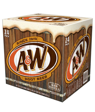 A & W Root Beer 24ct
