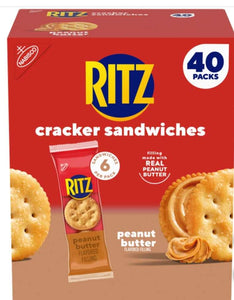 Ritz Peanut Butter Cracker Sandwiches