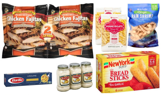 Chicken & Shrimp Alfredo (3 Meals)