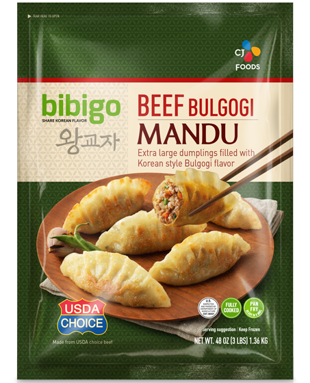 Bibigo Beef Bulgogi Mandu Dumplings, 3 lbs