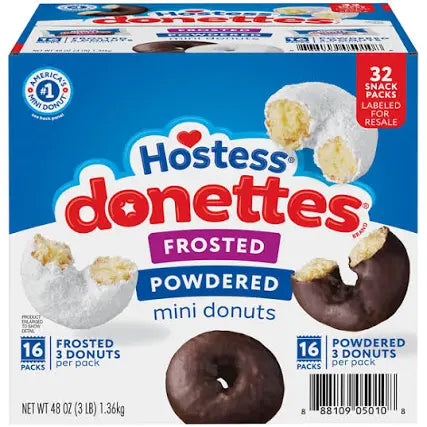Hostess Donettes Variety Pack Donuts