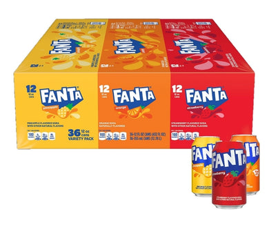 Variety Fanta 36ct
