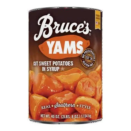 Bruce's Cut Yams, 4 pk