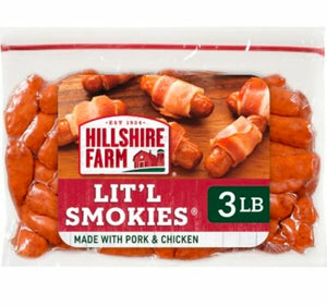 Hillshire Farm Lit'l Smokies Smoked Sausage, 3 lbs