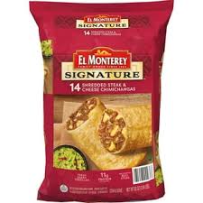 El Monterey Signature Steak and Cheese Chimichangas, 14 ct