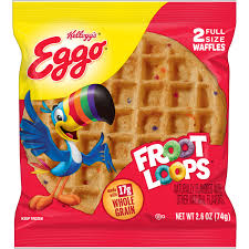 Froot Loops Waffles