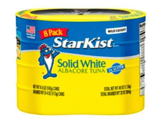 StarKist Solid White Albacore Tuna in Water 5 oz., 8 pk.