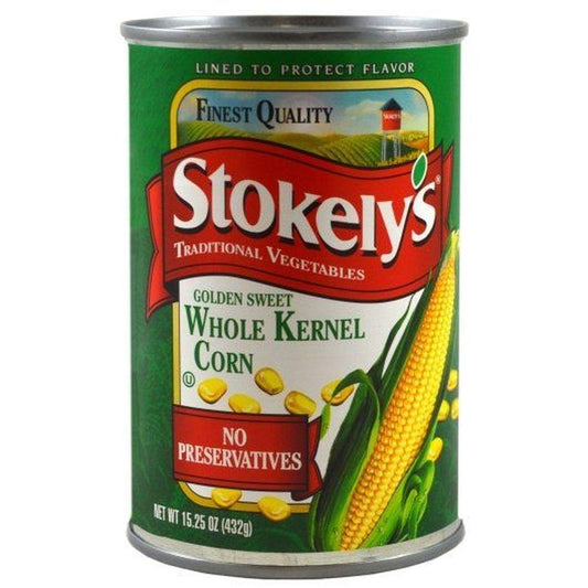 Stokely's Golden Sweet Whole Kernel Corn, 12ct