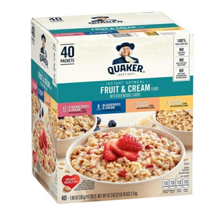 Variety Fruit & Cream Oatmeal