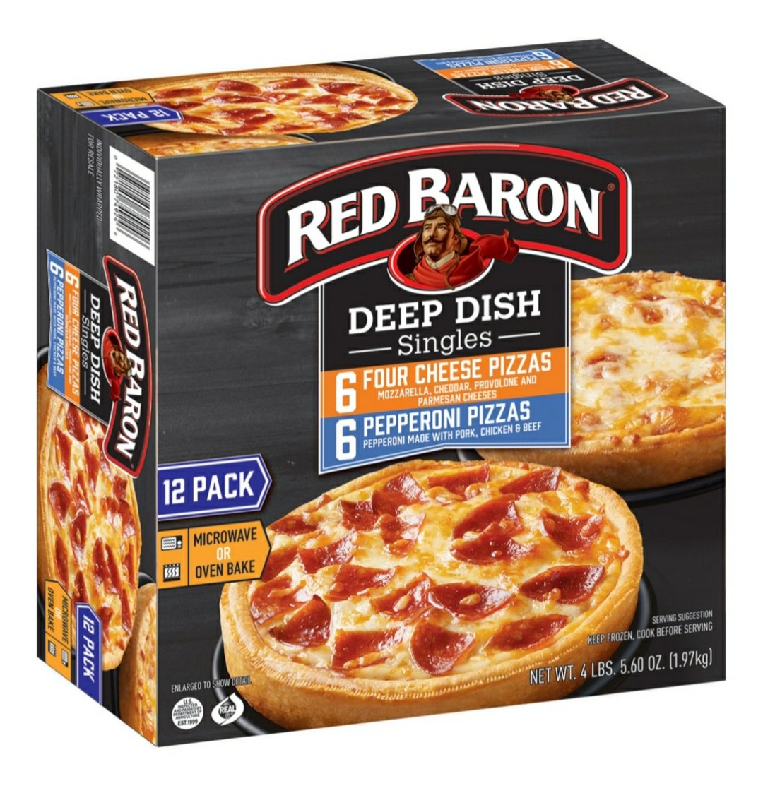 Red baron deals deep dish pizza