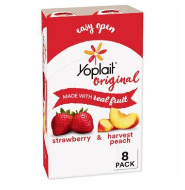 Yoplait Strawberry & Peach Yogurt