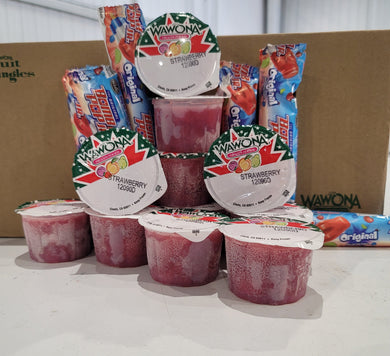 Frozen Strawberry Cups