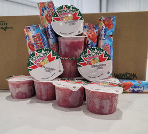 Frozen Strawberry Cups