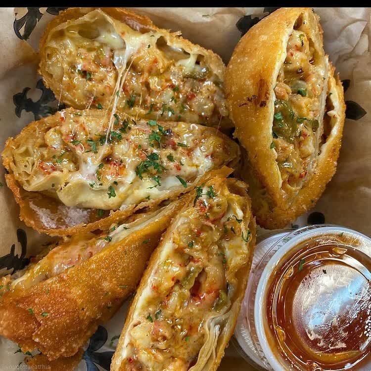Crawfish Egg Rolls