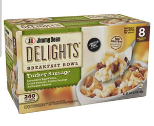 Jimmy Dean Breakfast Turkey Sausage Bowl