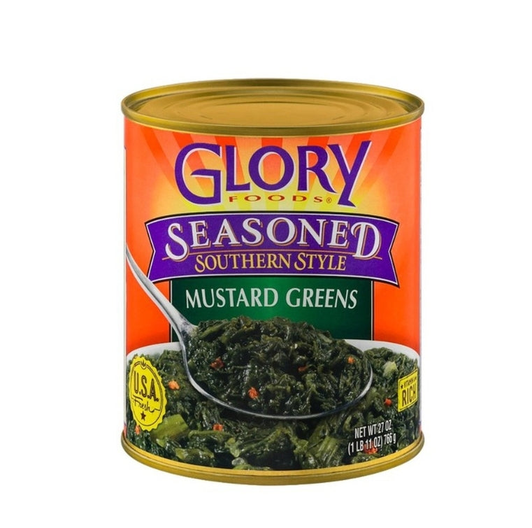 Glory Foods Seasoned Southern Mustard Greens