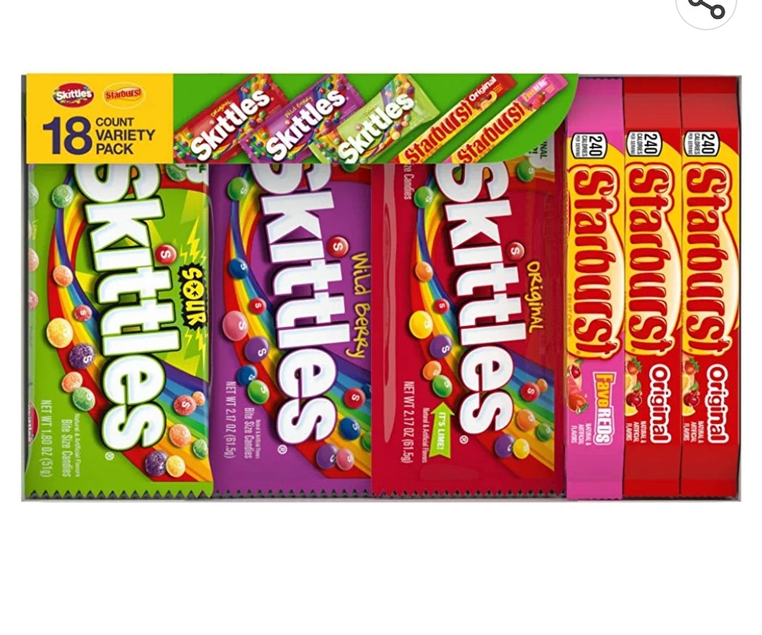 Skittle & Starburst Mix
