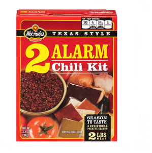 Fowler's Texas Style 2 Alarm Chili Kit, 3.3 oz
