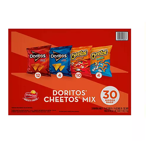 Doritos and Cheetos Mix Variety Pack (30 pk.) – BMD Mobile Grocery