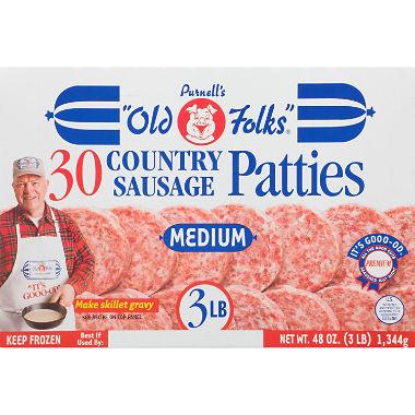 Old Folks Sausage Patties